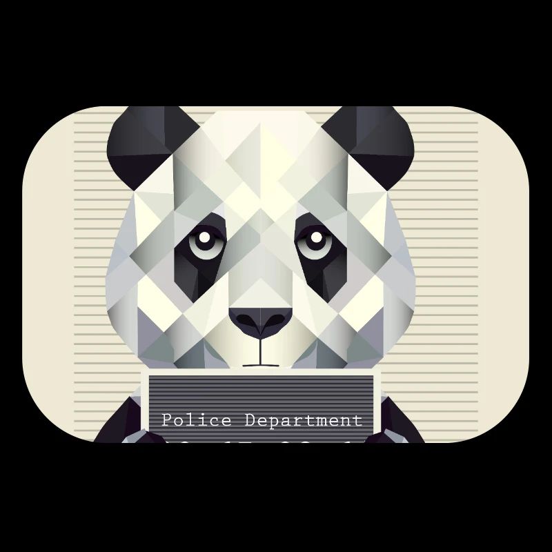 Panda Mugshot – Caught with animals!