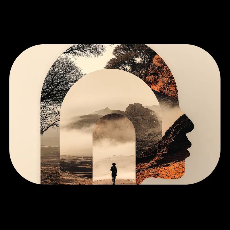 Silhouette Nature Counseling Design