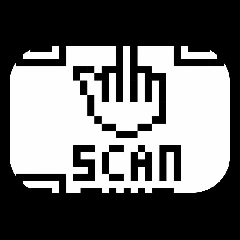 QRcode Mittelfinger