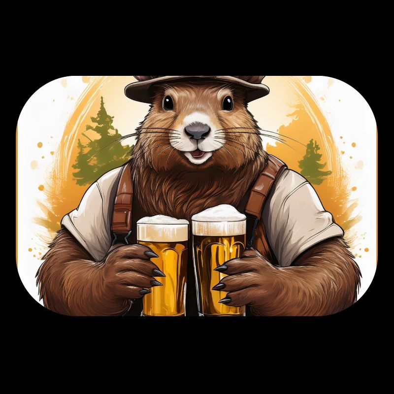 Biber mit Bier