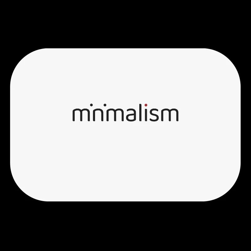 Typographie minimaliste – Conception d’affiche propre