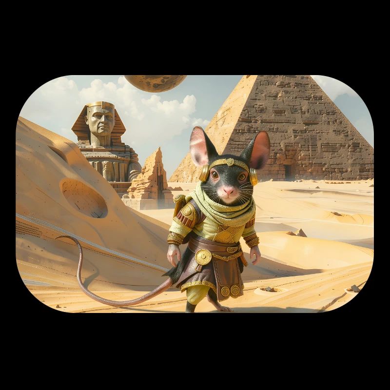 Adventurous Rat in Egypt