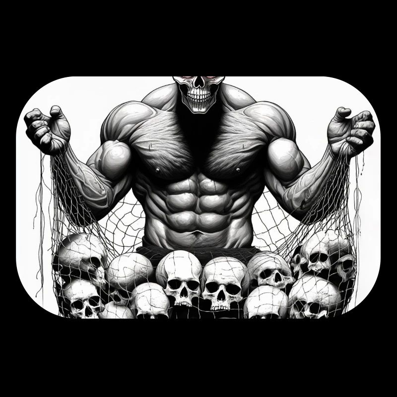 Muscular Net Skulls