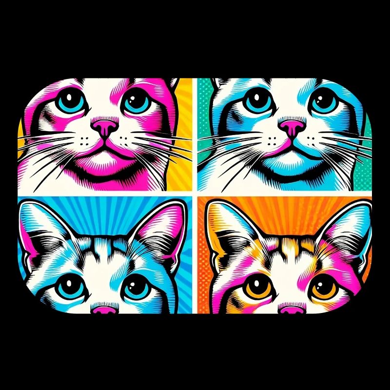 Katze Pop Art