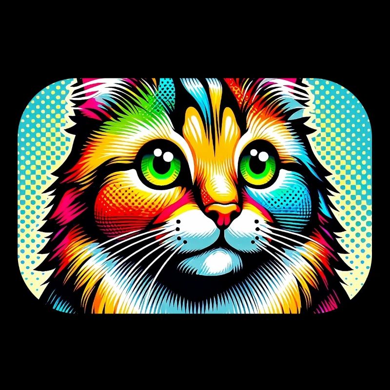 Cat Pop Art