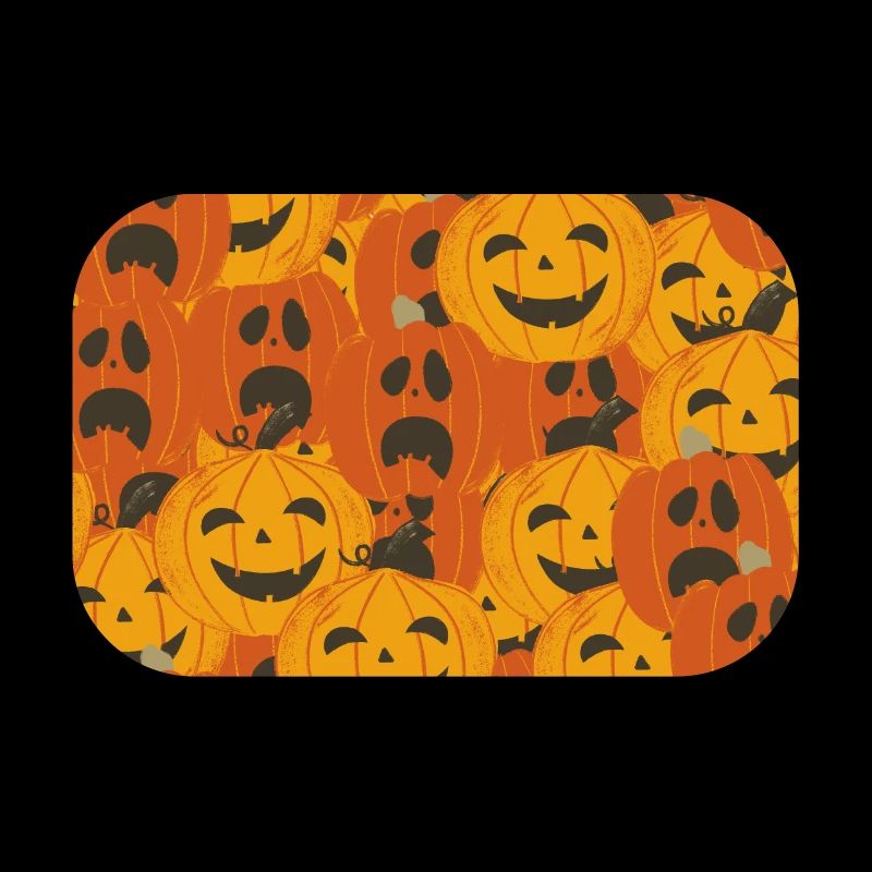 Spooky Pumpkins Halloween Pattern