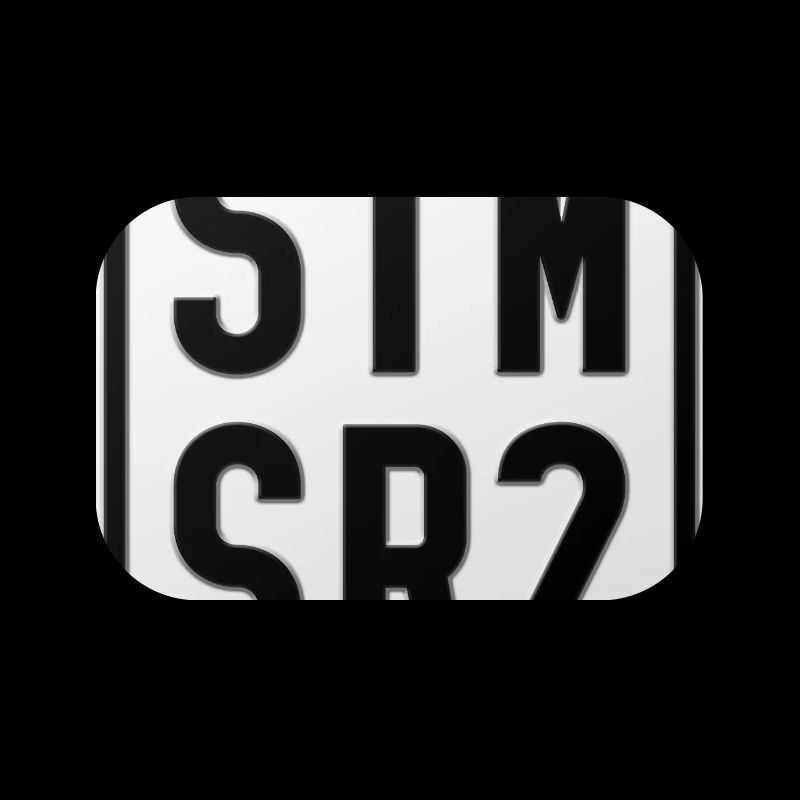 Simson SR2 Moped Kennzeichen