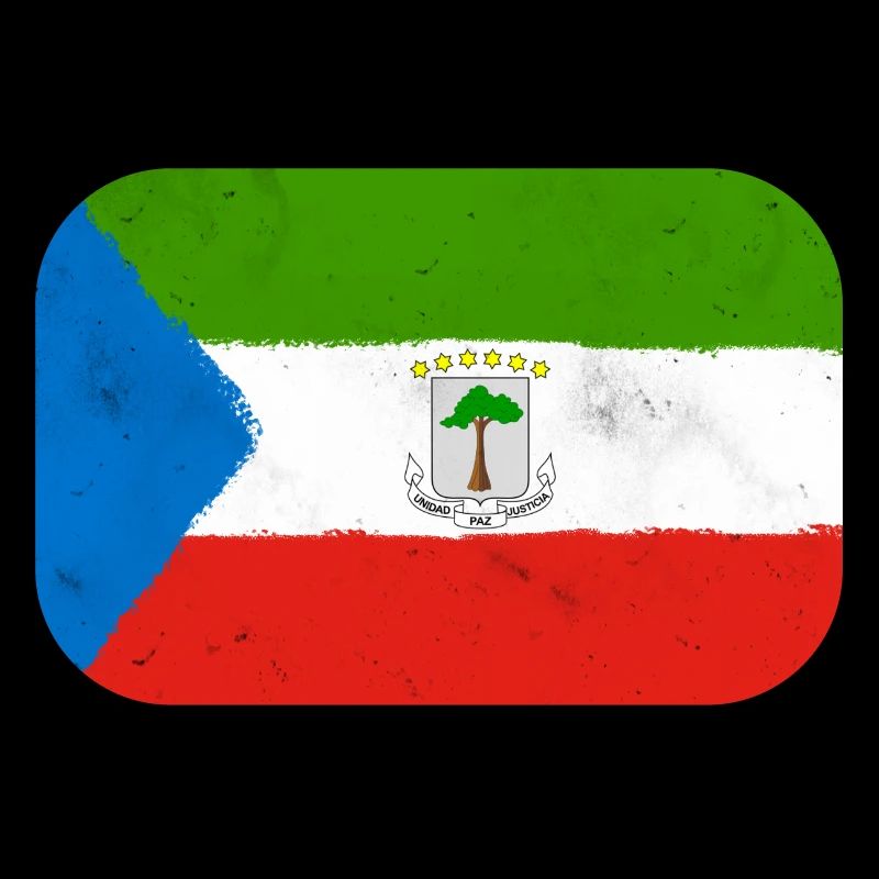 Drapeau de la Guinée équatoriale – Identité tropicale