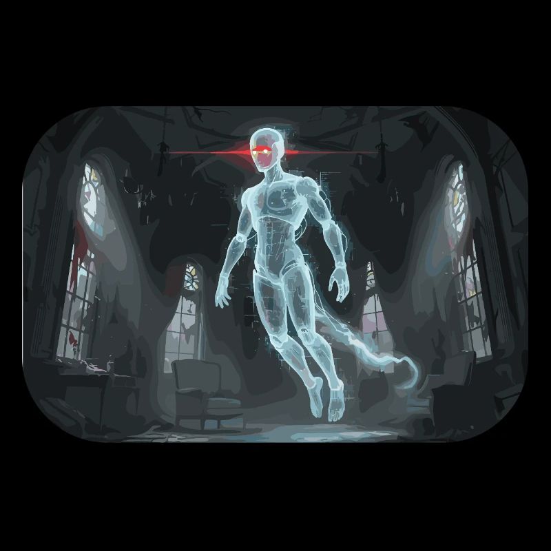 Fantôme numérique dans la maison hantée