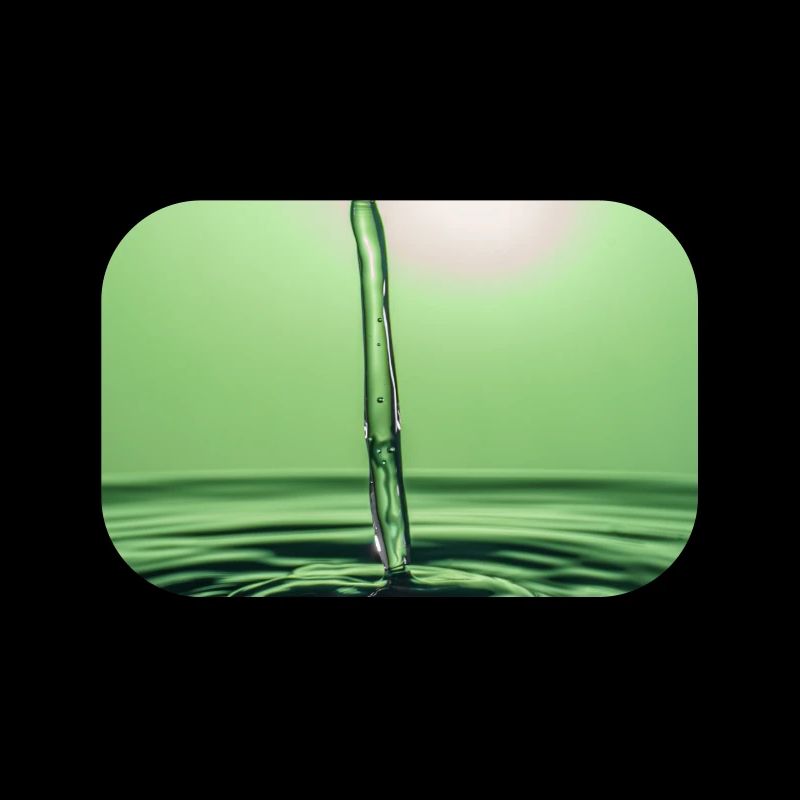 Abstrait liquide vert