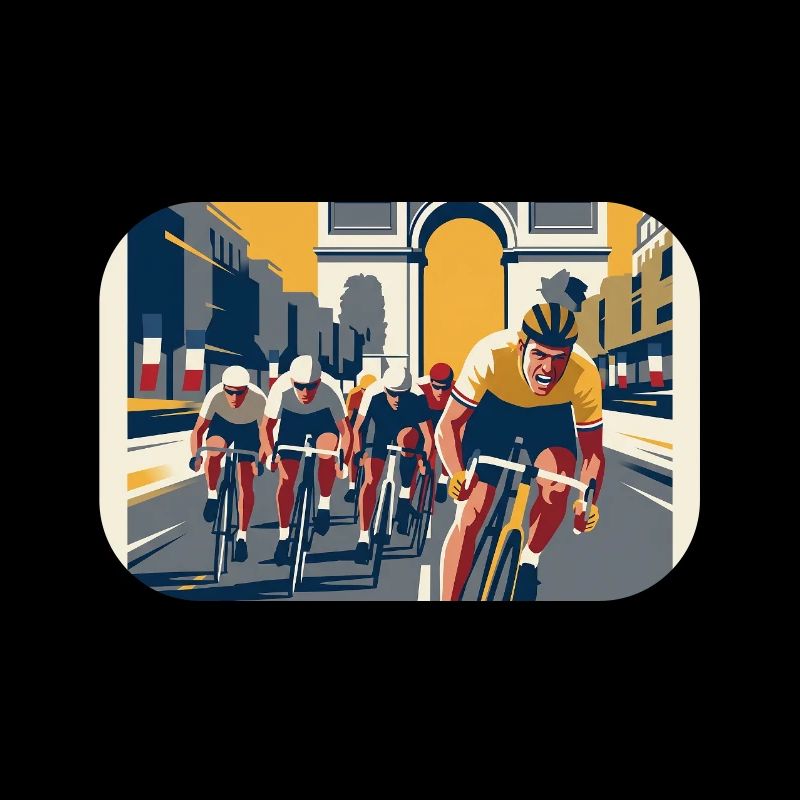 Paris Sprint – Radfahrer-Erinnerung