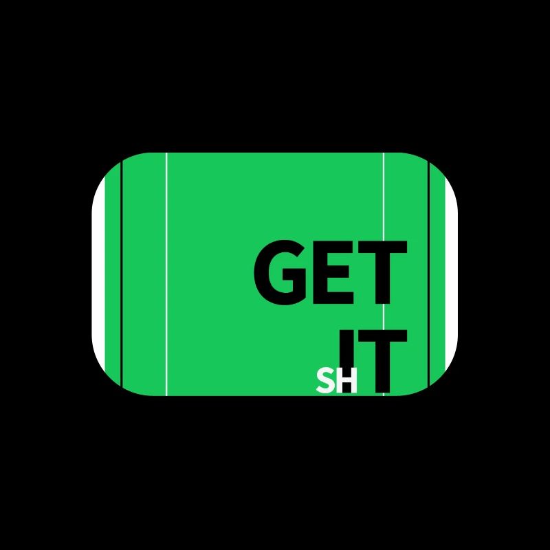 Motivation Get It Done Textdesign