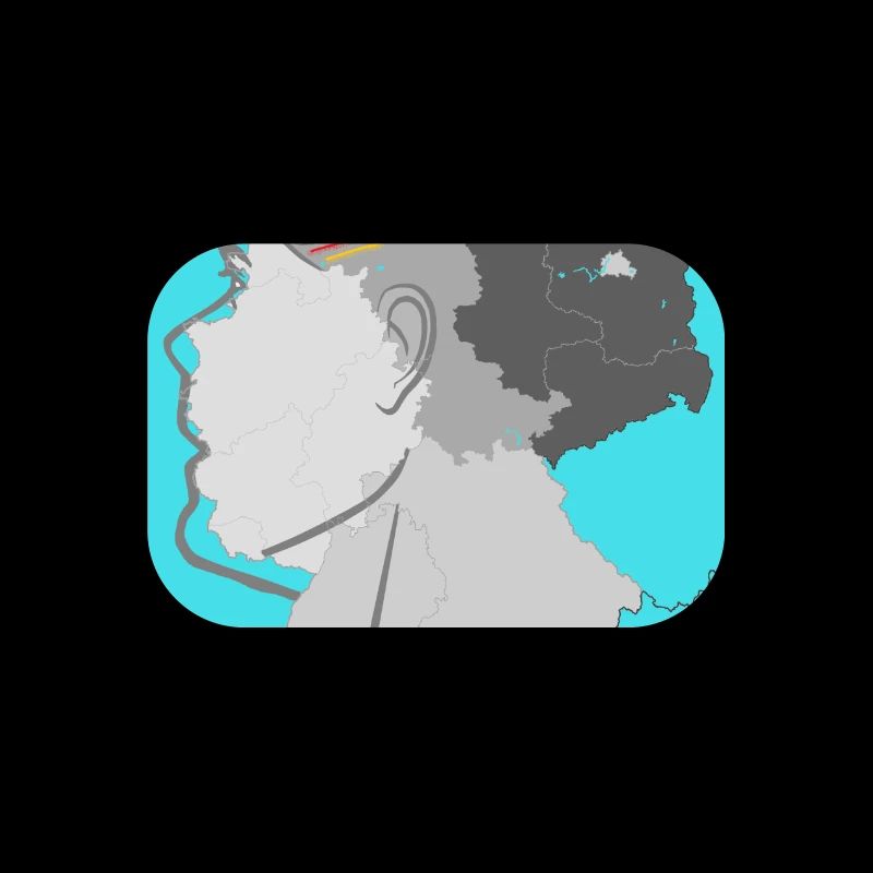 Germany Gradient Map