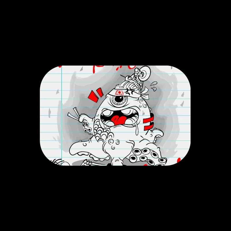 Cassette musicale Graffiti Monster