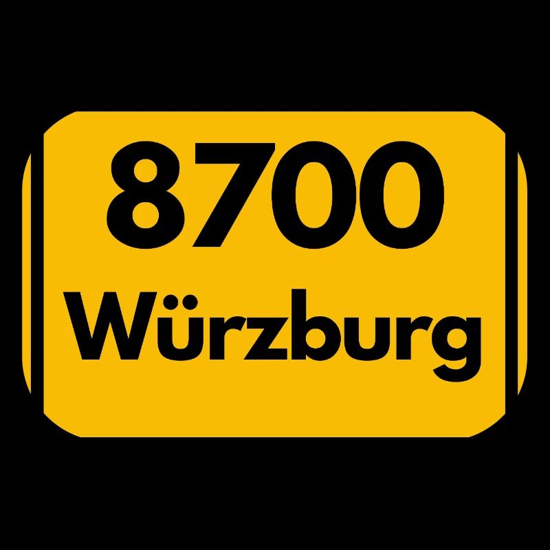 ANCIEN CODE POSTAL RETRO 8700 WURTZBOURG FRANKEN