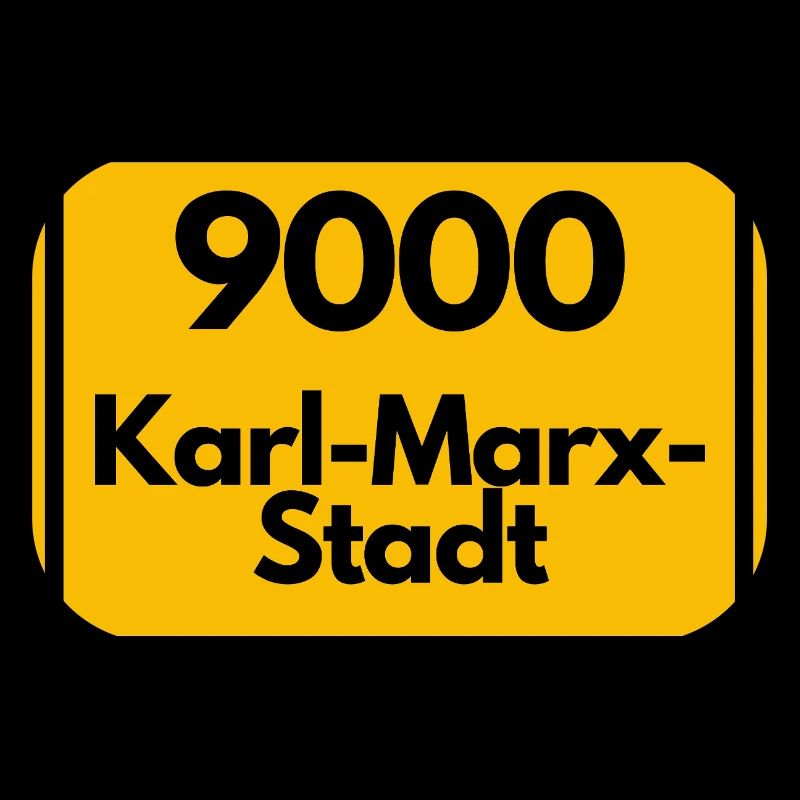 OLD POSTCODE POSTCODE RETRO 9000 KARL-MARX-STADT
