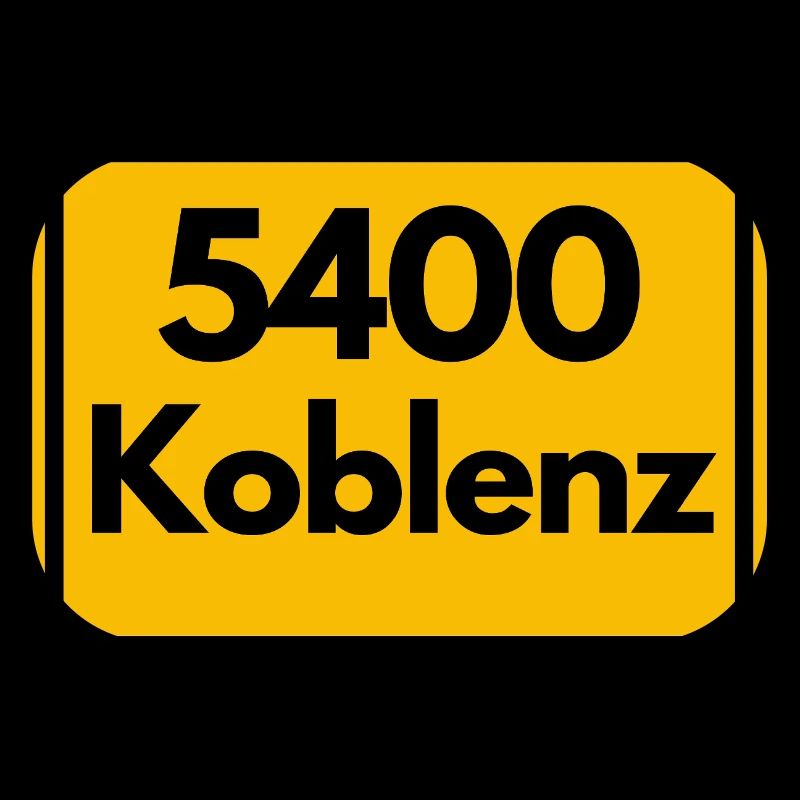 OLD POSTCODE POSTCODE RETRO 5400 KOBLENZ GERMAN