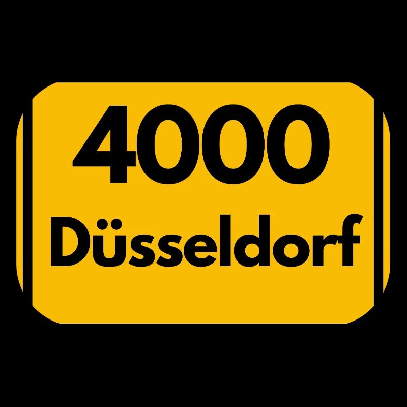 ANCIEN CODE POSTAL RETRO 4000 DÜSSELDORF - ANCIEN