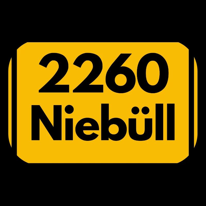 ANCIEN CODE POSTAL RÉTRO 2260 NIEBÜLL – MER DU NORD