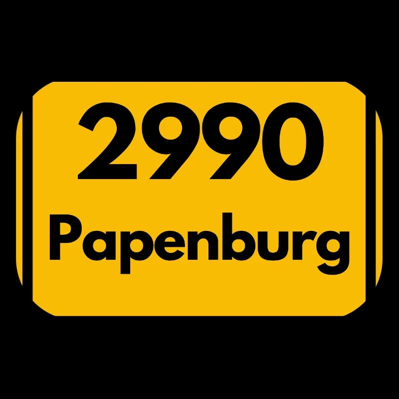 ANCIEN CODE POSTAL RÉTRO 2990 PAPENBURG