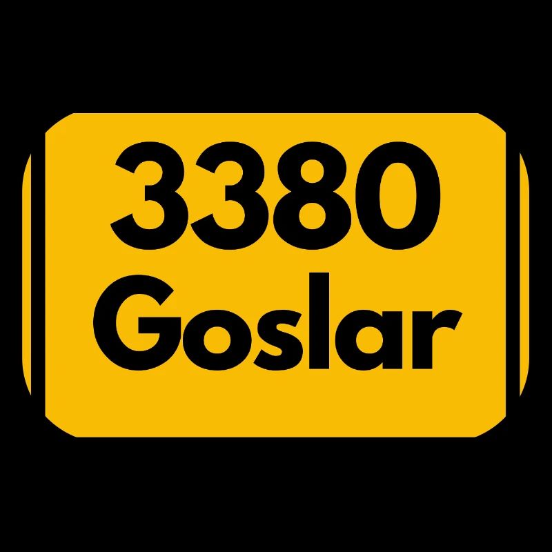 ANCIEN CODE POSTAL RÉTRO 3380 GOSLAR KAISERPFAL