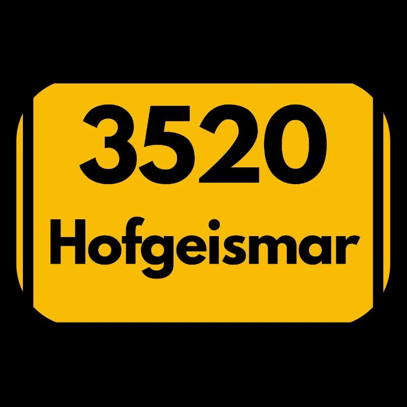 ANCIEN CODE POSTAL RETRO 3520 HOFGEISMAR