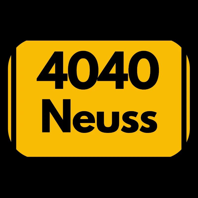 ANCIEN CODE POSTAL RÉTRO 4040 CITY NEUSS