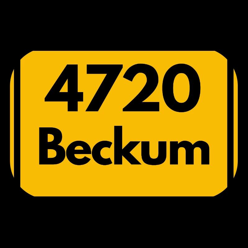 ANCIEN CODE POSTAL RETRO 4720 BECKUM – NRW