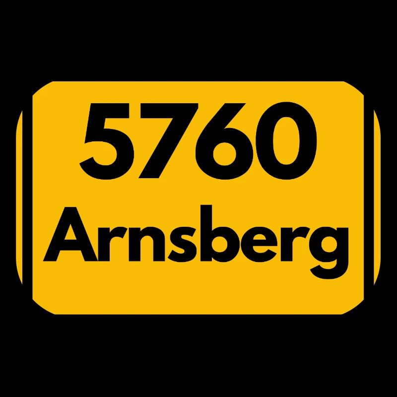 ANCIEN CODE POSTAL RÉTRO 5760 ARNSBERG