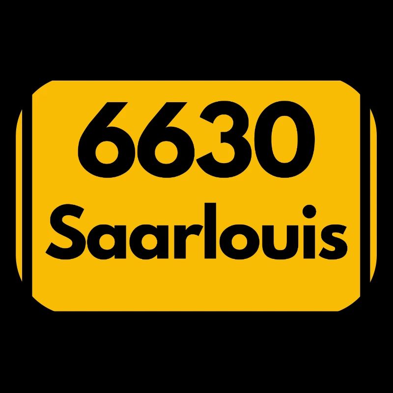 ANCIEN CODE POSTAL RÉTRO 6630 SAARLOUIS HEIMAT