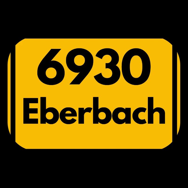 ANCIEN CODE POSTAL RETRO 6930 EBERBACH HEIMAT