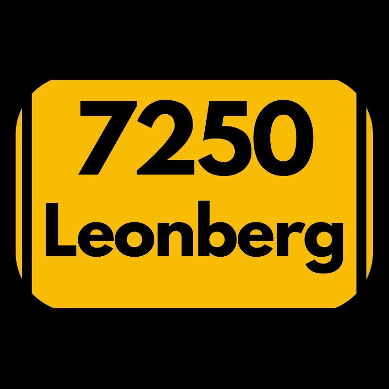 ANCIEN CODE POSTAL RÉTRO 7250 LEONBERG HEIMAT