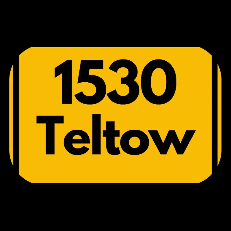 ANCIEN CODE POSTAL RÉTRO 1530 TELTOW HEIMAT