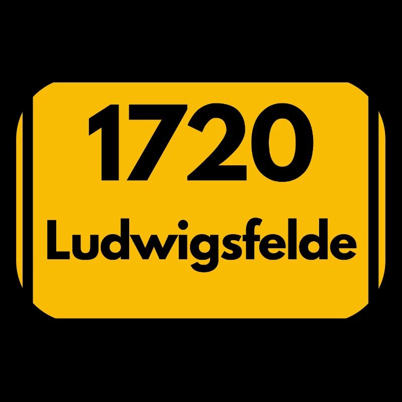 OLD POSTCODE POSTCODE RETRO 1720 LUDWIGSFELDE