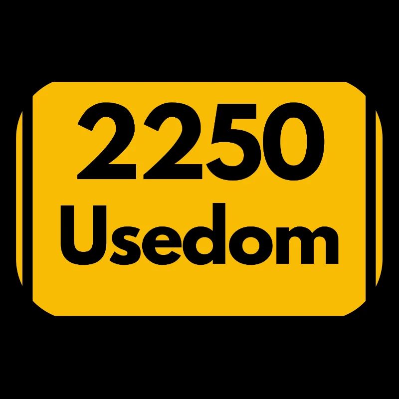 ANCIEN CODE POSTAL RÉTRO 2250 USEDOM HEIMAT
