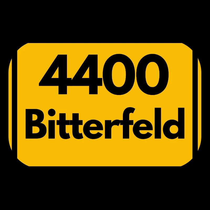 ALTE POSTLEITZAHL PLZ 4400 BITTERFELD HEIMATSTOLZ 