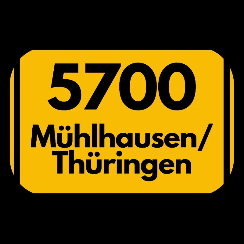 ALTE POSTLEITZAHL 5700 MÜHLHAUSEN THÜRINGEN