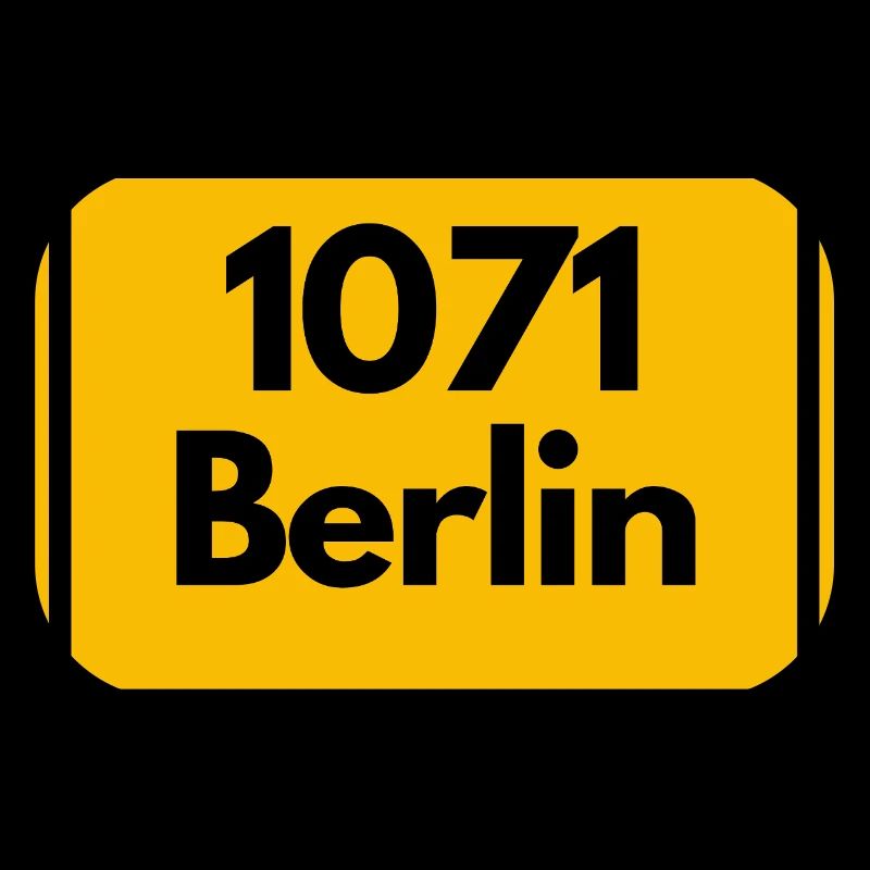 OLD POSTCODE 1071 BERLIN BERLIN OSTALGIE