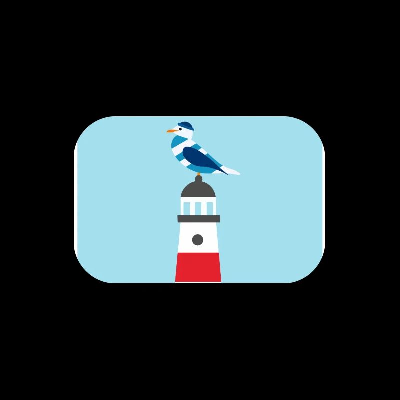 Phare - Mouette - Bande dessinée - Cadeau