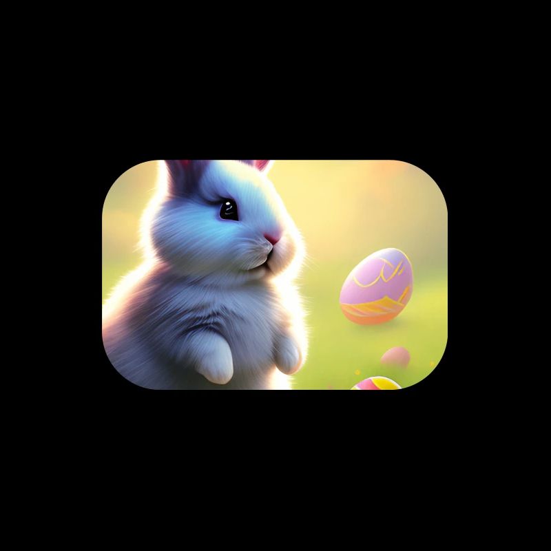 Easter Bunny with Easter Eggs