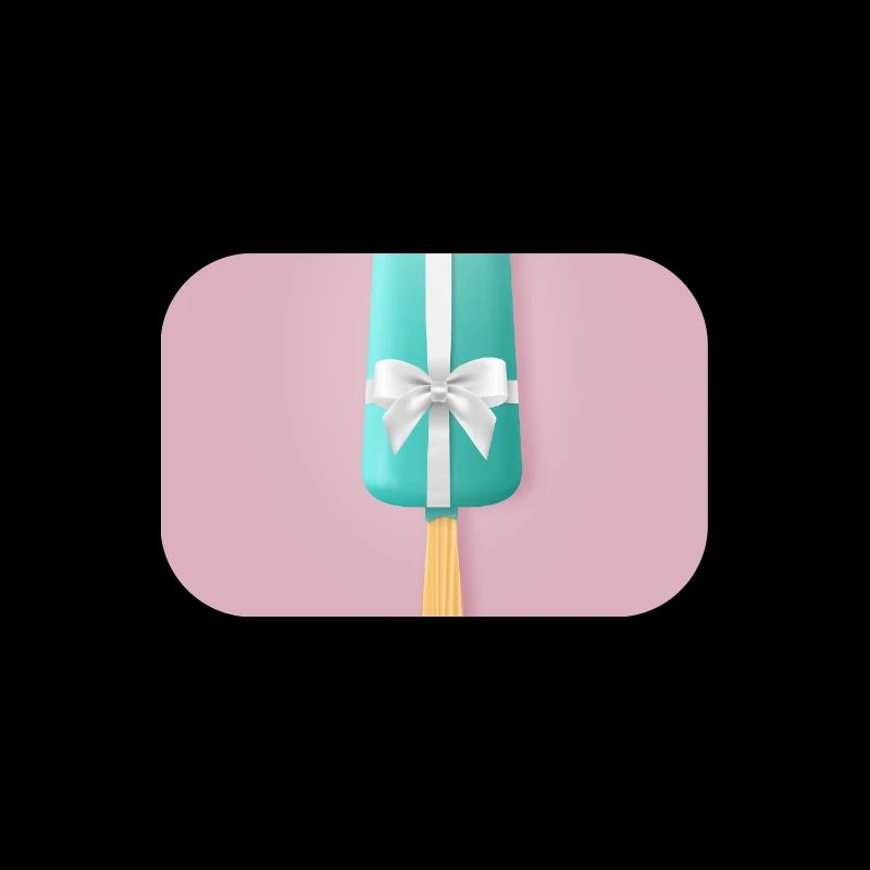 Pastel Popsicle Gift Ribbon