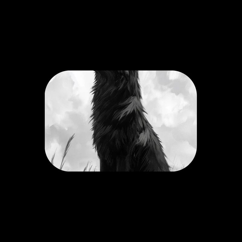 Illustration of a wolf