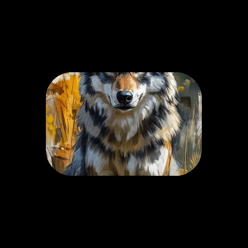 Illustration of a wolf