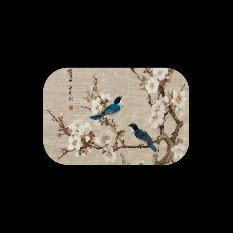 Harmonie de la Fleur et des Oiseaux Bleus