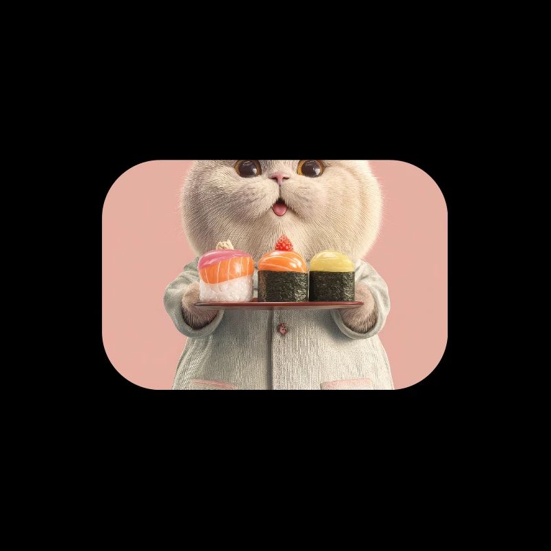 Chat Sushi Pastel Chef
