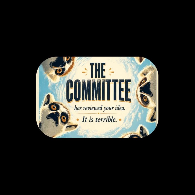 L’affiche des Lémuriens du Comité