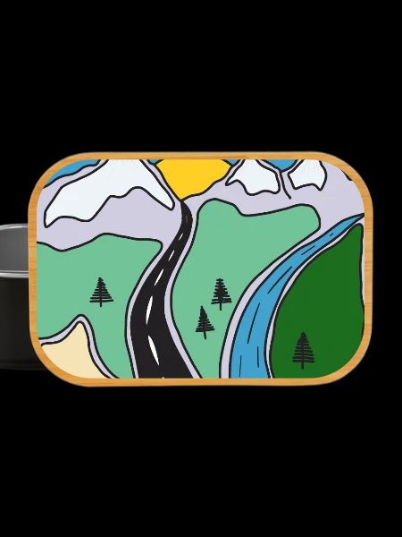 Mountain River Landscape