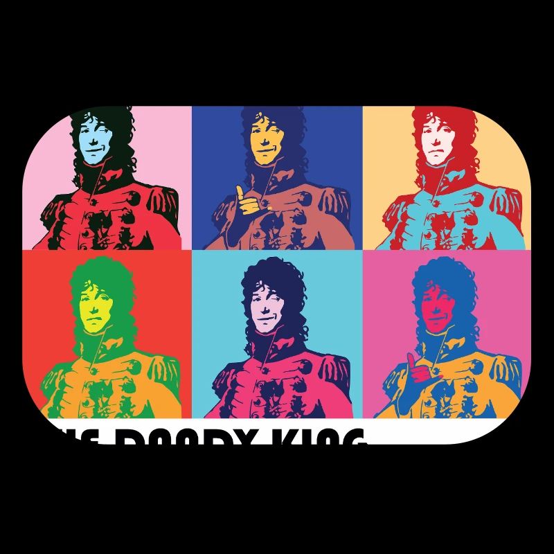 Dandy King Pop-Art-Porträt