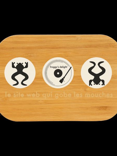 Frog DJ Circle Badge