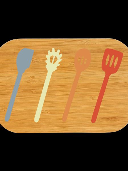 Cooking spoon sketch